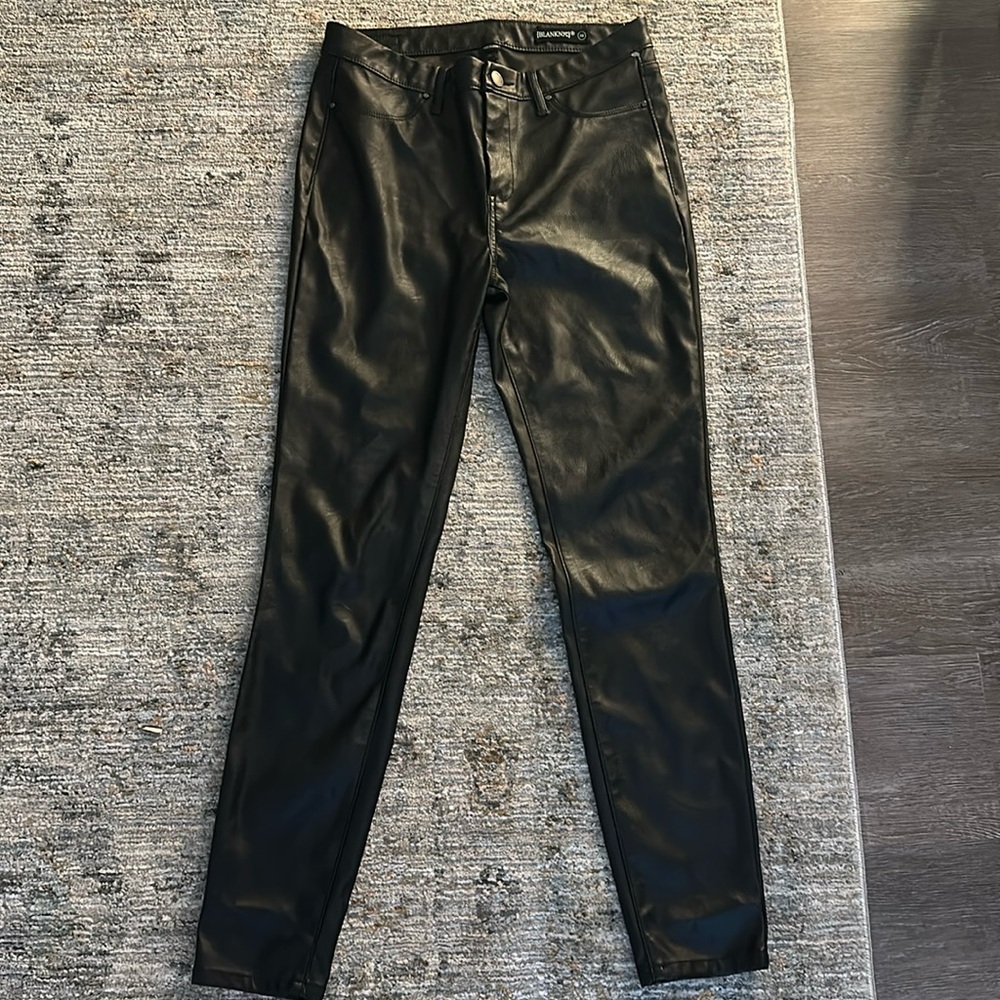 Faux leather pants BNWOT